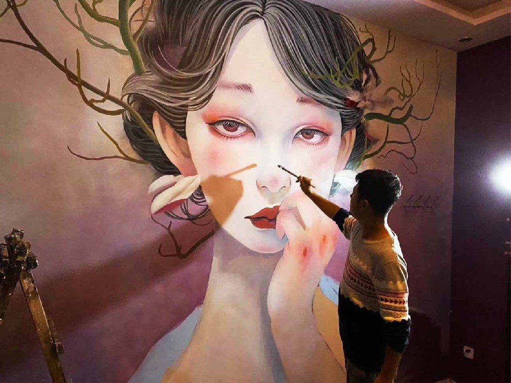 墻體彩繪家裝優秀案例